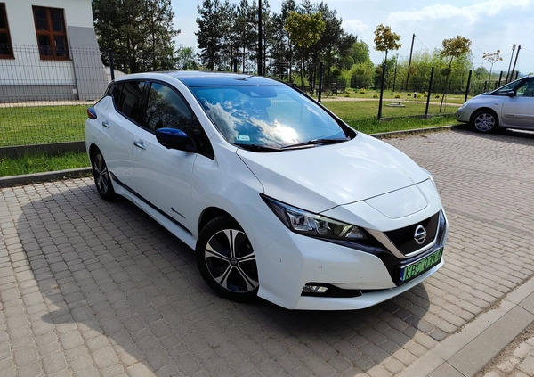 Nissan Leaf cena 71500 przebieg: 85000, rok produkcji 2018 z Bochnia małe 436